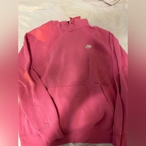 pink nike sweatshirt size large!